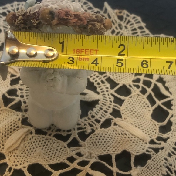 Vintage Dreamsicle Praying Baby Cherub Angel - Picture 6 of 9